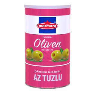 Green Olives (Low-Salt & Pitted)