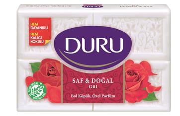 Duru Pure & Natural  & Mehrzweckseife Rose