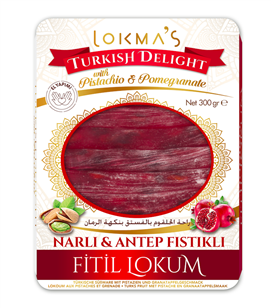 Türkısche Sübware mit Pıstazıen und Granatapfelges