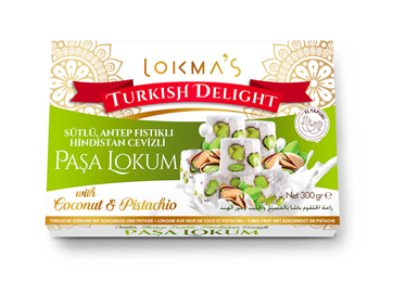 Lokum Fıstıklı Paşa 300g