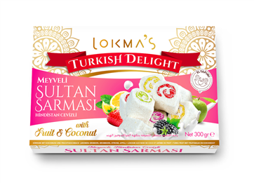 Lokum Meyveli Sultan Sarma 300g