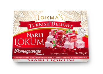 Turkish Delight Pomegranate 300g