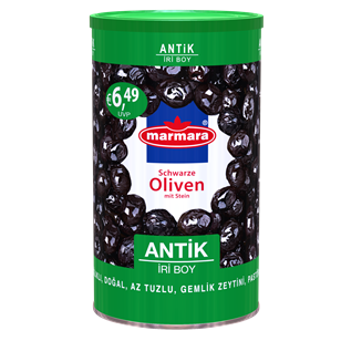 Antik Whole Black Olives