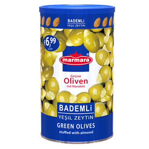 Grüne Oliven (Mit Mandel)