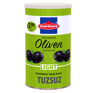 Çekirdeksiz Tuzsuz Siyah Zeytin