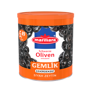 Black Olives Gemlik (Pitted)