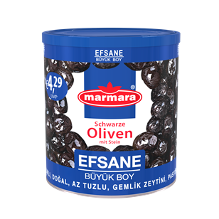 Efsane Whole Black Olives