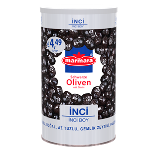 İnci Whole Black Olives