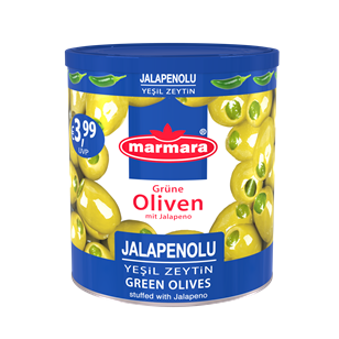 Grüne Oliven (Mit Jalapeno)