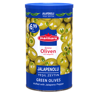 Jalapenolu Yeşil Zeytin