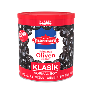 Klasik Whole Black Olives