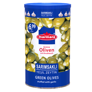 Green Olives (with Garlic)