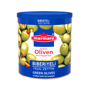 Green Olives (with Hot Pepper)