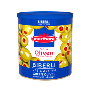 Green Olives (with Red Pepper)