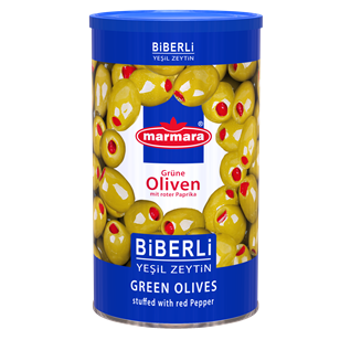 Green Olives (with Red Pepper)