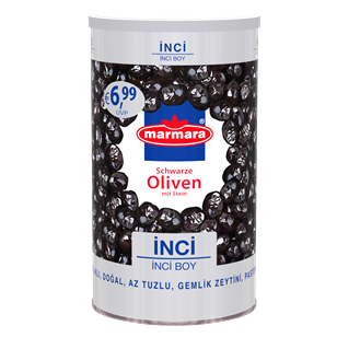 İnci Whole Black Olives