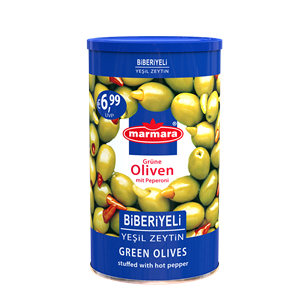 Green Olives (with Hot Pepper)