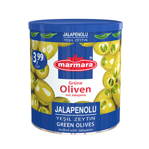 Jalapeno Dolgulu Yeşil Zeytin