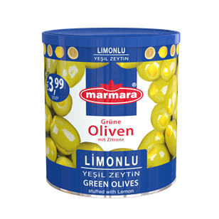 Grüne Oliven (Mit Zitronen)