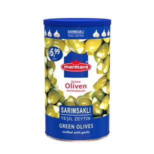 Sarımsaklı Yeşil Zeytin