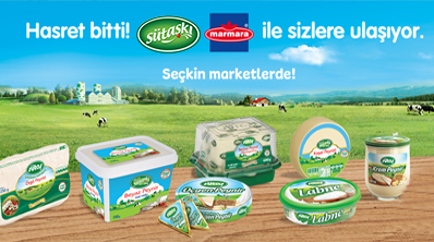 Hasret bitti, Sütaş Marmara ile sizlere ulaşıyor! Seçkin marketler arayınız!
