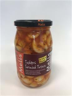 Hot Pickled Garlic