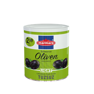Çekirdeksiz Tuzsuz Siyah Zeytin