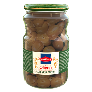 Green Olives (Cracked)