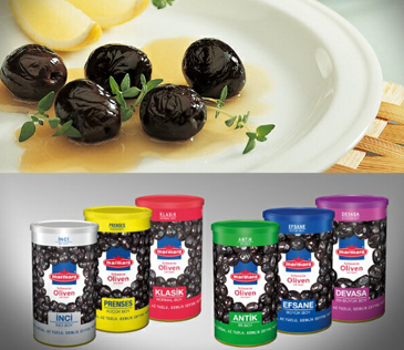 3/2 Marmara Gemlik Whole Black Olives