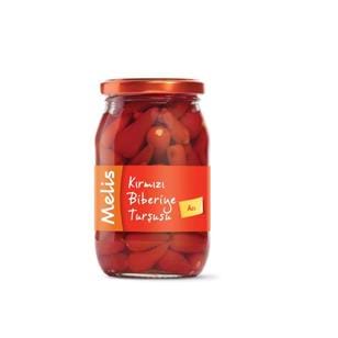 Pickled Baby Red Hot Peppers
