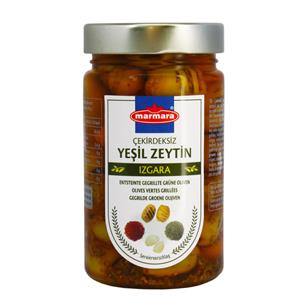 Çekirdeksiz Izgara Yeşil Zeytin