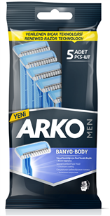 Arko Men Banyo Traş Bıçağı 5'li