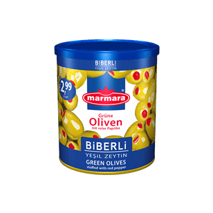 Green Olives (with Red Pepper)